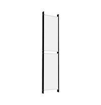 vidaXL 6-Panel Room Divider White 118.1"x86.6" Fabric