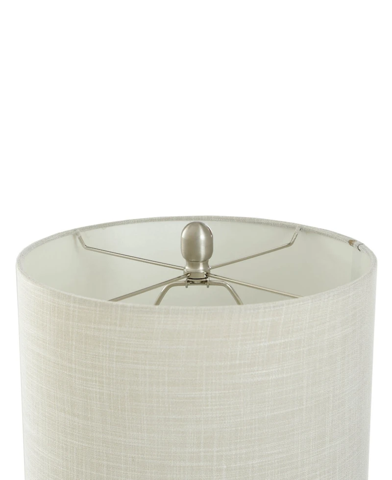 StyleCraft Home Collection 21" Metal Joni Ceramic Table Lamp