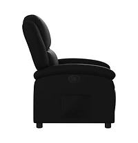 vidaXL Recliner Chair Black Faux Leather