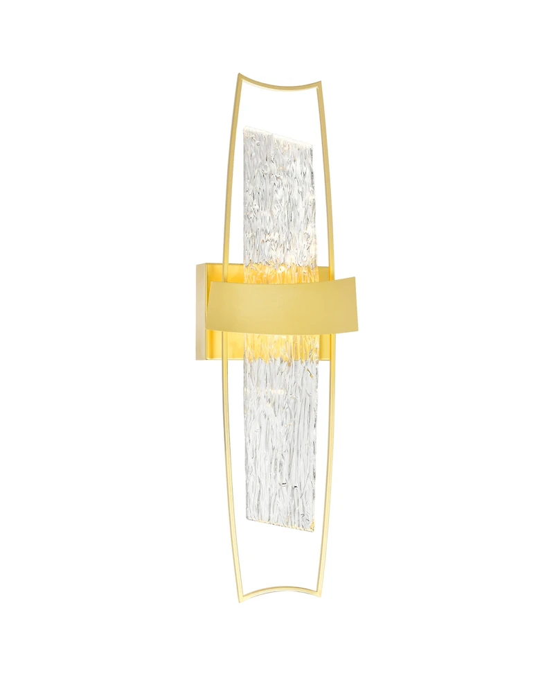 Cwi Lighting 26" Metal Guadiana Integrated Led Wall Light