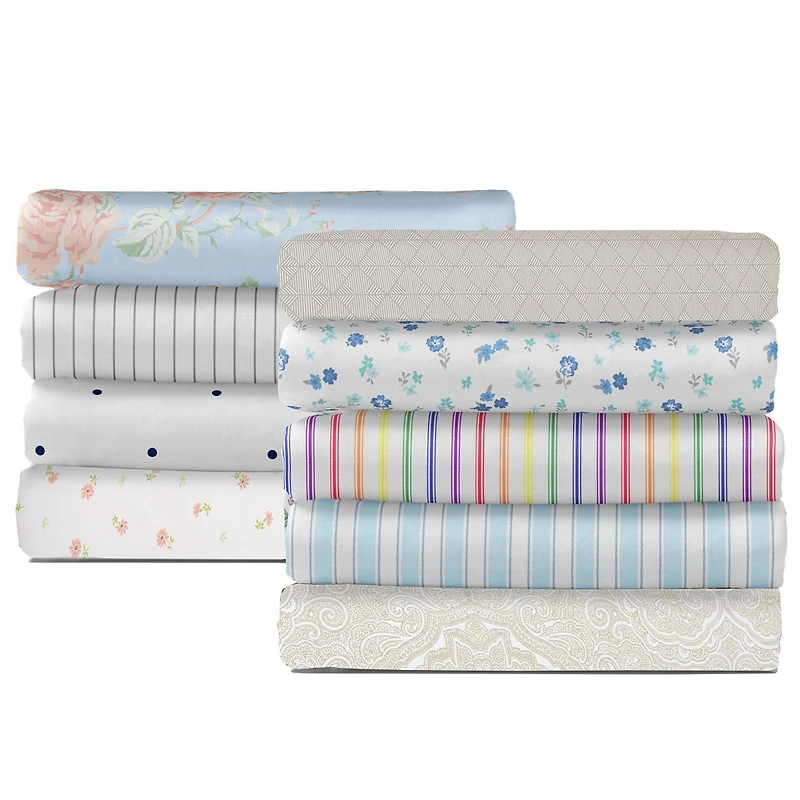 400 Thread Count 100% Cotton Printed Sheet Set