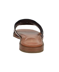 Tommy Hilfiger Women's Tressi Logo Flat Slide Sandals