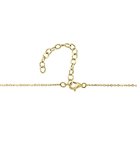 Effy Multi-Gemstone (5/8 ct. t.w.) & Diamond (1/8 ct. t.w.) Starfish Pendant Necklace in 14k Gold, 18" + 1" extender