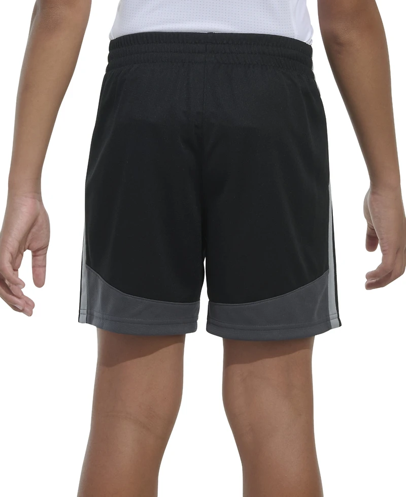adidas Big Boys Elastic-Waistband Colorblocked Shorts