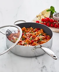 GreenPan Valencia Pro Stainless Steel 5-Qt. Saute Pan with Lid