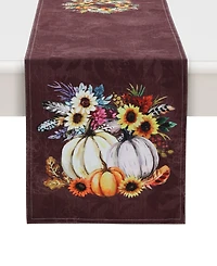Laural Home Fall Feathers Table Runner, 13" x 90"