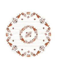 Laural Home Seafood Shack Round Tablecloth, 70" x 70"
