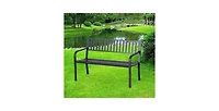 Slickblue Outdoor Garden Bench for Comfortable and Stylish Outdoor Seating