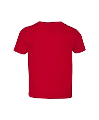 Green Lantern Boys Red Logo Short Sleeve Juvenile Tee / T-Shirt