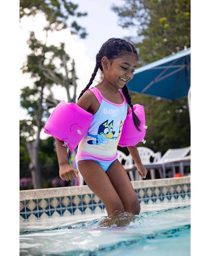 Bluey Baby Girls One Piece Bathing Suit