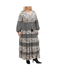 City Chic Plus Dreamweaver Maxi Dress