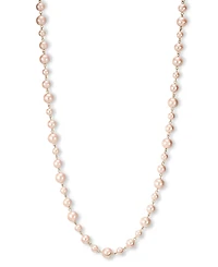 Charter Club Gold-Tone Pink Imitation Pearl Long Necklace, 42" + 2" extender, Exclusively at Macy's