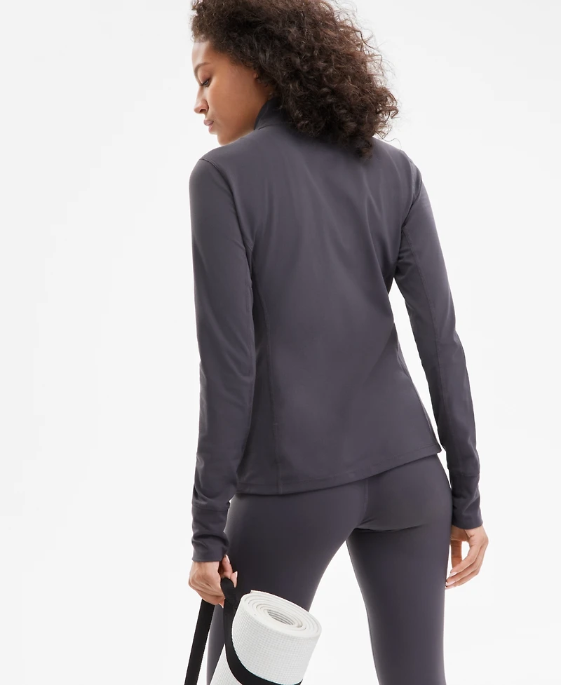 Id Ideology Women's Studio Full-Zip Jacket, Exclusively at Macy's