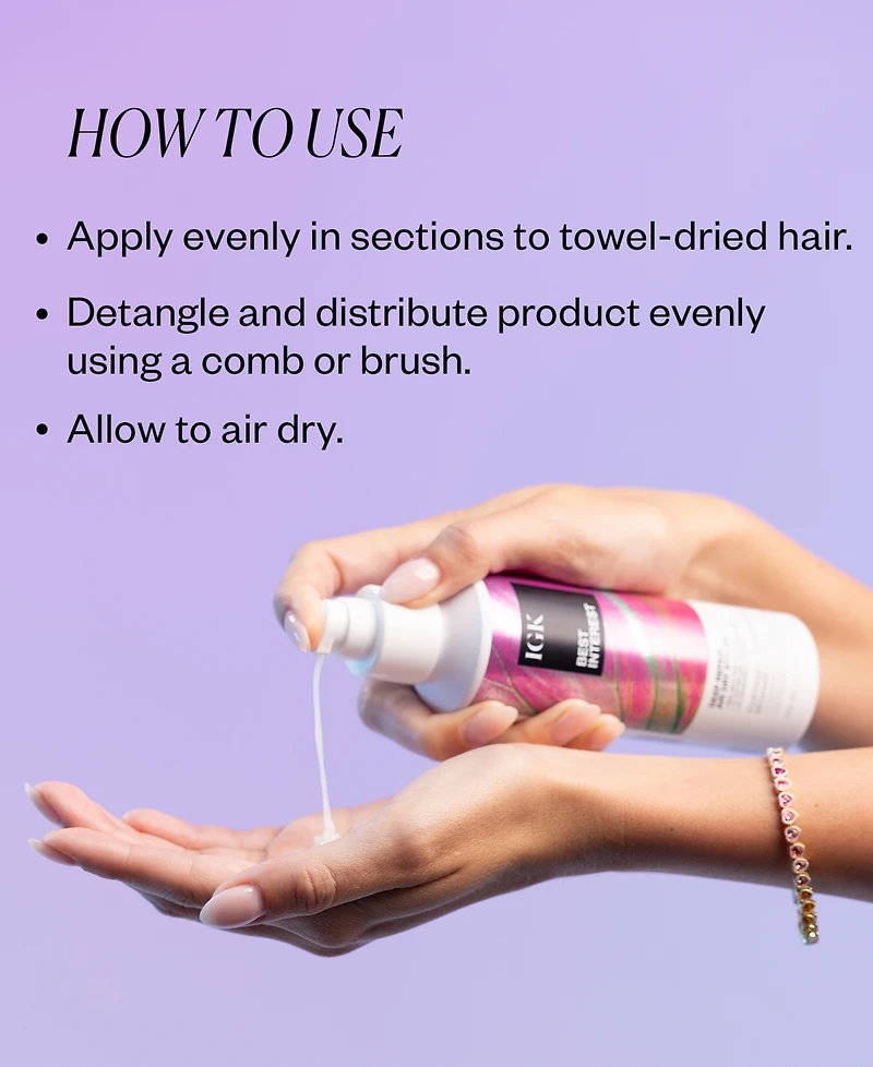 Igk Hair Best Interest Deep Repair Air Dry Styler