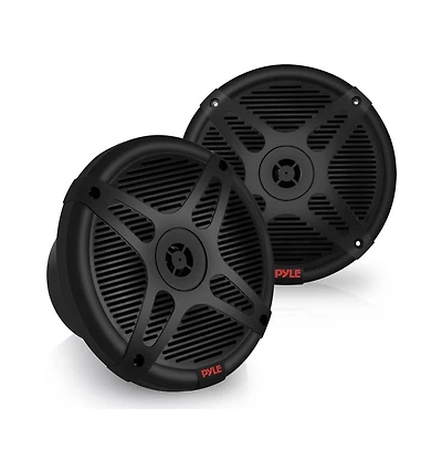 Pyle 6.5" Waterproof Rated Marine Speakers with Wireless Rf Streaming Support (Supplemental Speakers for Model: 'PLMRF65MB')