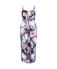 City Chic Plus Kamari Print Maxi Dress