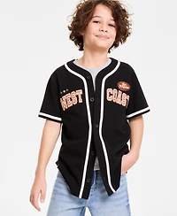 Little & Big Boys Cotton West Coast Baseball Jersey Shirt, Exclusively at Macy's