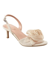 Bandolino Women's Marette Rosette Halter Dress Sandals