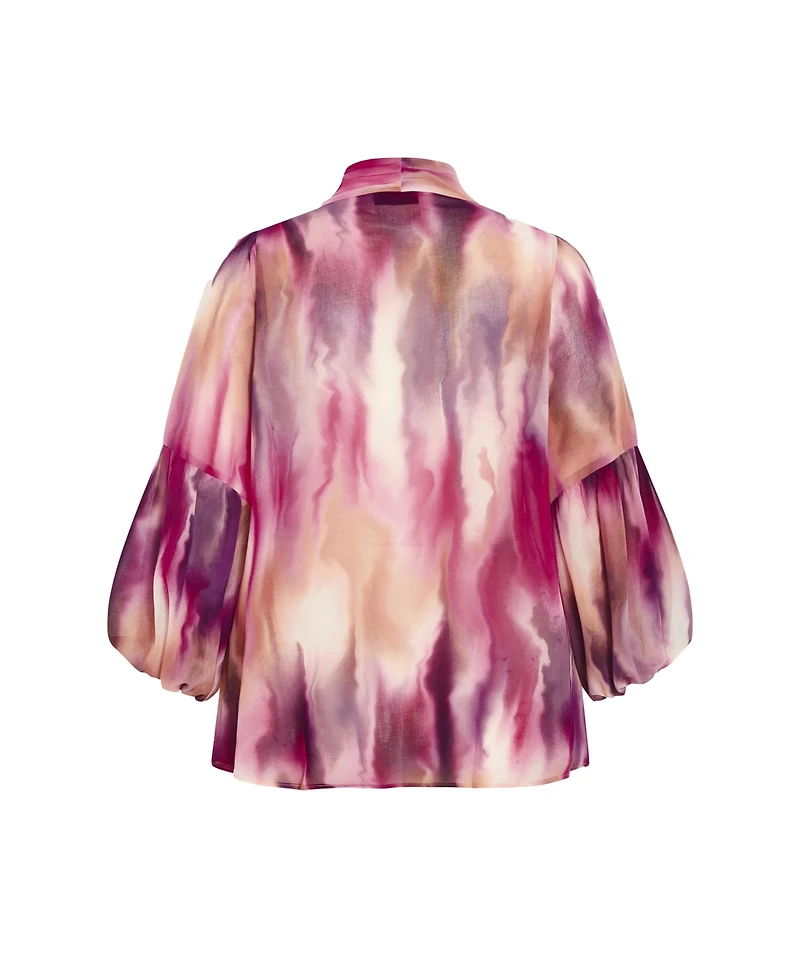 City Chic Plus Romance Shirt