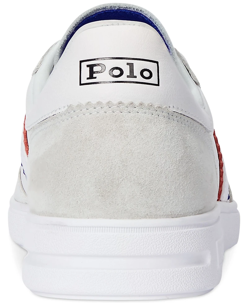 Polo Ralph Lauren Men's Bedford Suede-Paneled Sneaker