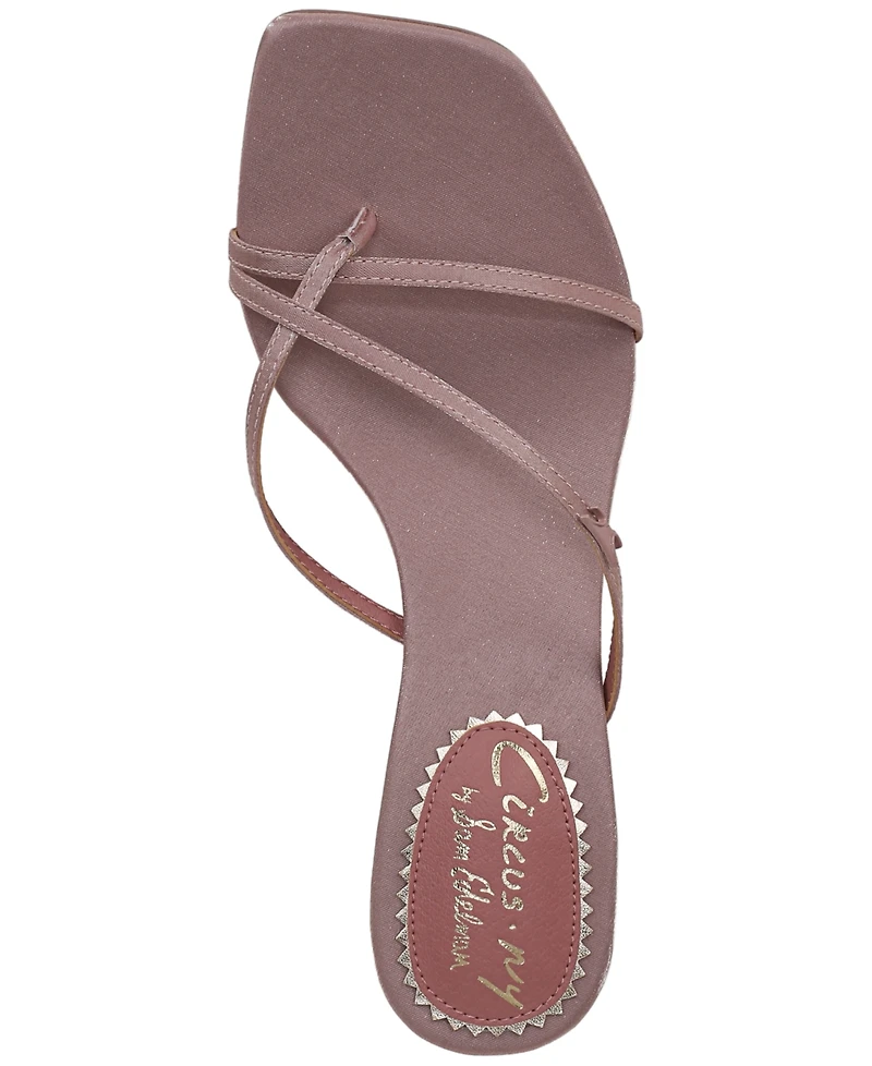 Circus Ny by Sam Edelman Juliet Strappy Kitten-Heel Dress Sandals