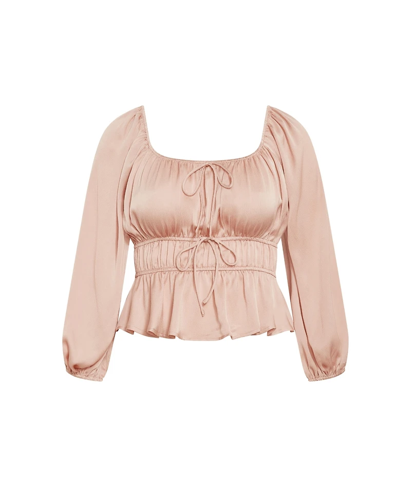 City Chic Plus Yasmine Top