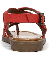 Blowfish Malibu Women's Devon 3 Toe Loop Strappy Flat Sandals