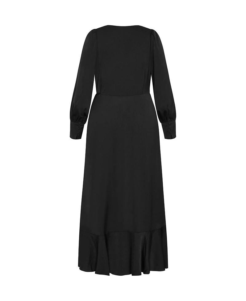 City Chic Plus Oki Maxi Dress