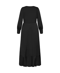City Chic Plus Oki Maxi Dress
