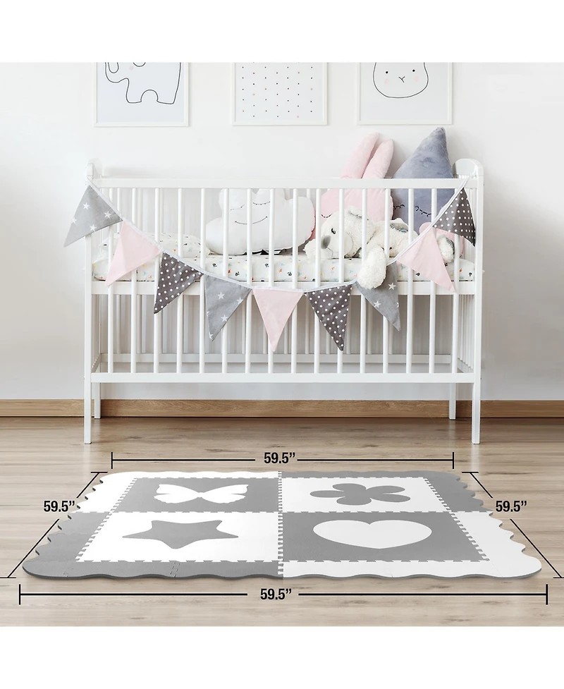 Sorbus Interlocking Baby Play Mat