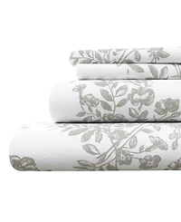 Linery & Co. 100% Turkish Cotton Flannel Printed Sheet Set