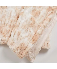 Linery & Co. Faux Fur Reversible Throw Blanket