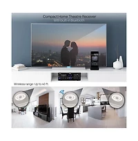 Pyle Bluetooth Stereo Amplifier Receiver