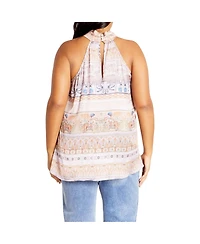 City Chic Plus Size Nile Top
