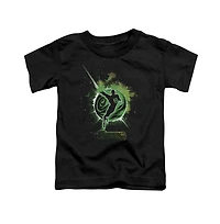 Green Lantern Baby-Girls Shadow Lantern Short Sleeve Toddler Tee / T-Shirt