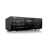 Pyle Dual Stereo Cassette Deck with Usb to MP3 Converter