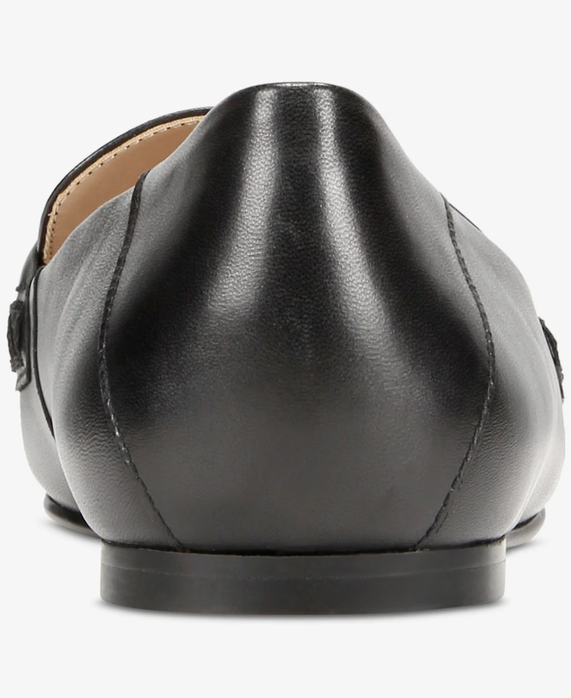 Giani Bernini Women's Beckhamm Leather Tailored Loafers, Created for Macy's
