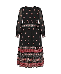 City Chic Plus Cameron Maxi Dress