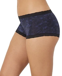 Maidenform Lace Trim Microfiber Boyshort Underwear 40760