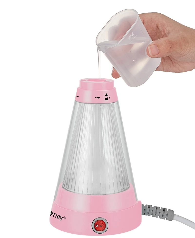 True & Tidy Ts-20 Tidy Steam Handheld Garment Steamer with Clear View Tank and Stainless Steel Plate
