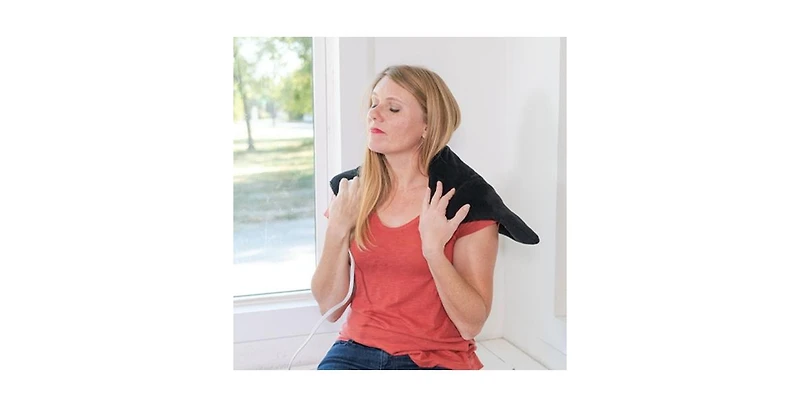 iReliev Weighted Plush Heating Pad for Cramps