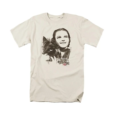 Wizard Of Oz Men's Dorothy & Toto Short Sleeve Adult Tee / T-Shirt