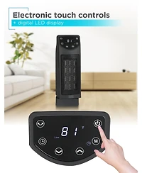Oscillating Desktop Heater with Remote