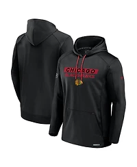Fanatics Men's Chicago Blackhawks Authentic Pro Rink Fleece Pullover Hoodie