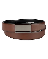 Alfani Men's 2-In-1 Reversible AlfaTech Custom Fit Pressure Locking Plaque Buckle Belt