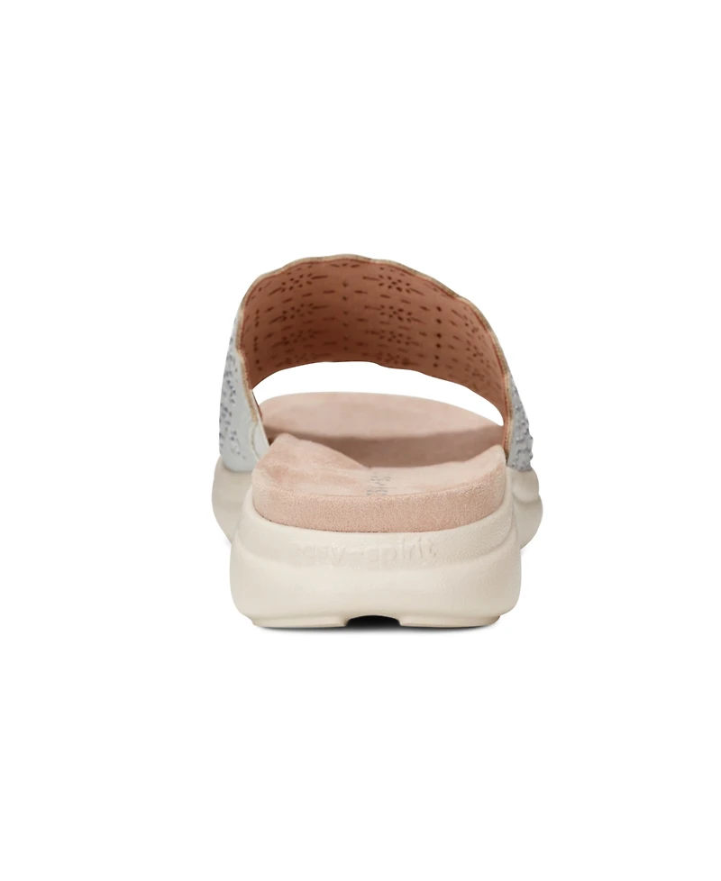 Easy Spirit Women's Alora Embellished Slide Sandals