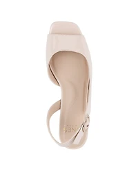 Jones New York Women's Ondree Slingback D'Orsay Peep Toe Block Heel Sandals
