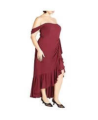 City Chic Plus Rosabella Maxi Dress