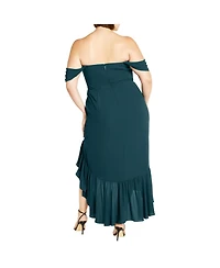 City Chic Plus Rosabella Maxi Dress