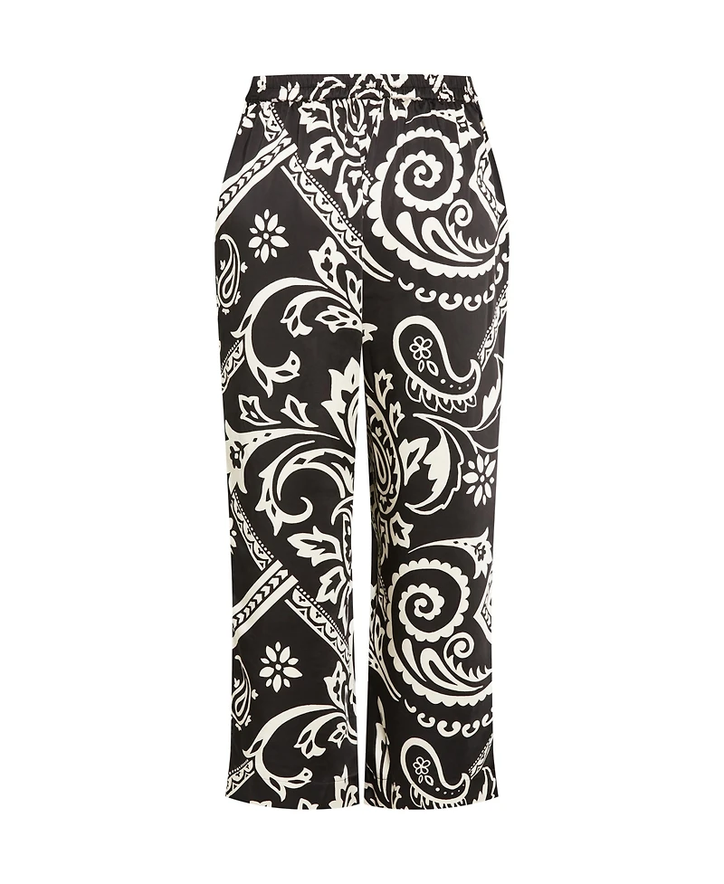 City Chic Plus Sienna Print Pant